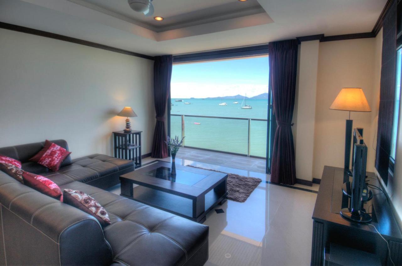 Emerald Beach-Front Apartments Fishermans Village Ko Samui Eksteriør billede