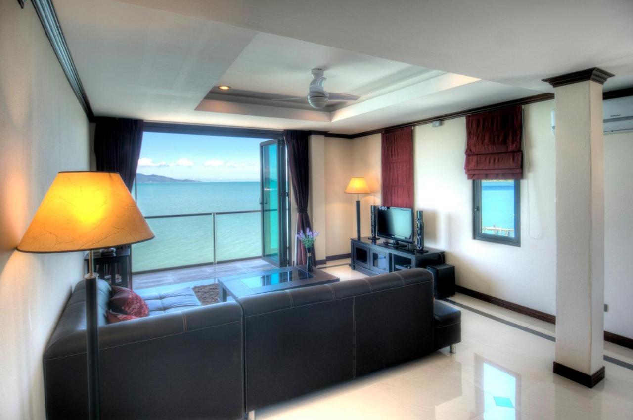 Emerald Beach-Front Apartments Fishermans Village Ko Samui Eksteriør billede
