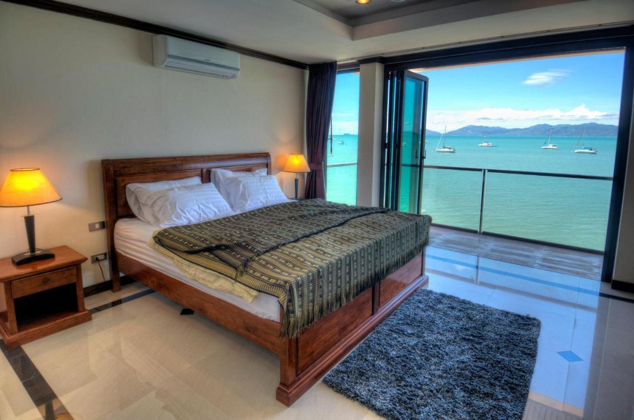 Emerald Beach-Front Apartments Fishermans Village Ko Samui Eksteriør billede